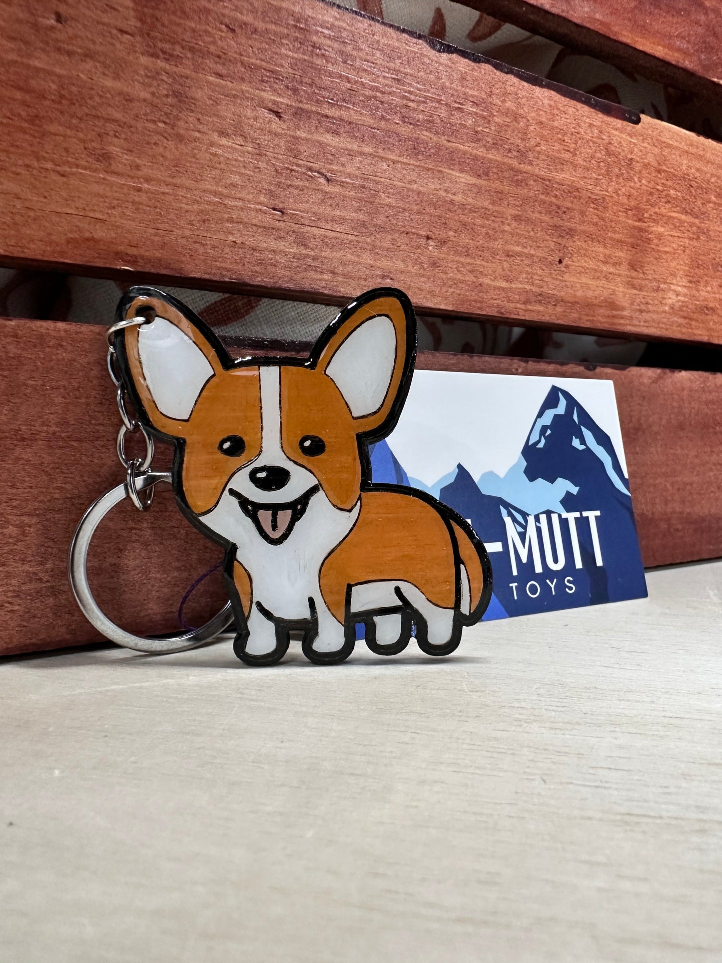 Cartoon Dog Key Chain