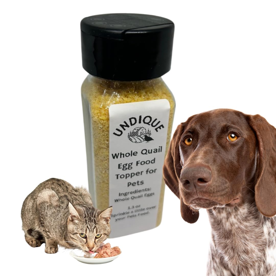 Quailicious Boost Pet Food Enhancer - Healthy Dog Food Topper with Whole Quail Eggs - Pet Health Supplements for Energy, Immune Function, Shiny Coat & Skin - Omega-3 & Omega-6 Rich