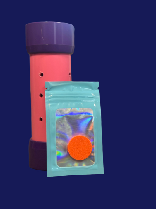 Scent tube and scented insert