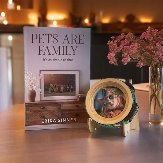 Honor Your Loved One Bundle | Memorial Frame & “Pets Are Family” Book
