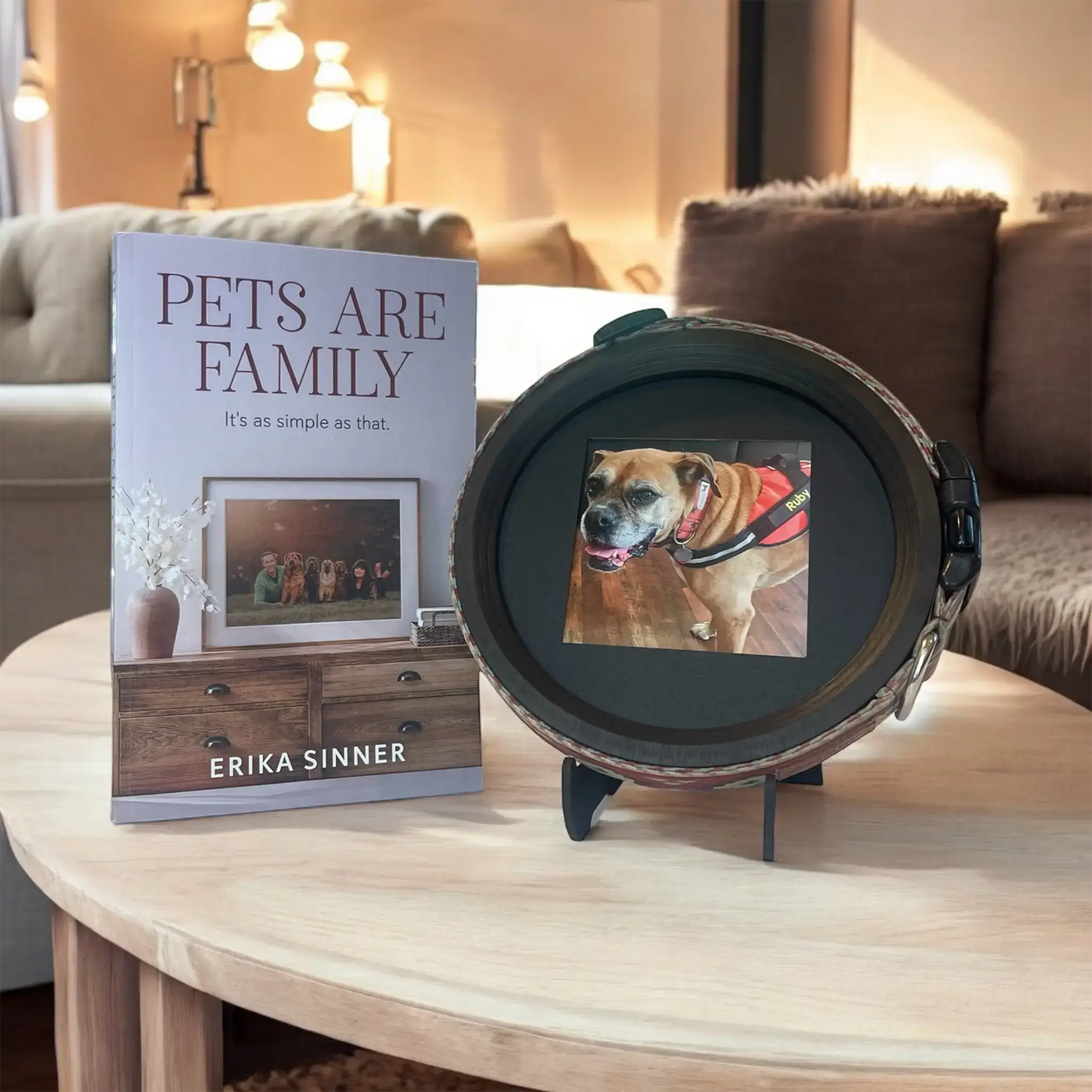 Honor Your Loved One Bundle | Memorial Frame & “Pets Are Family” Book