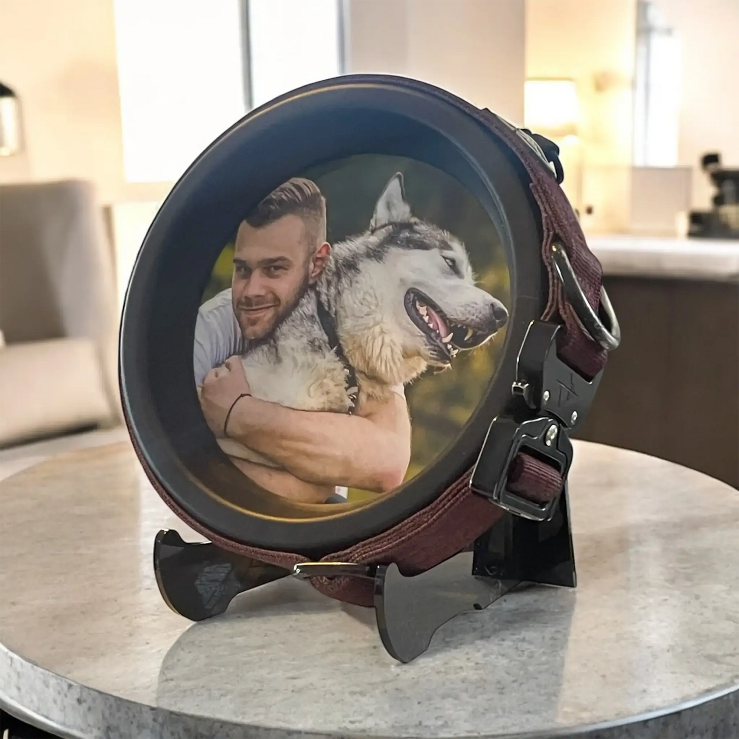 Large Dog Collar Frame | "The Labrador"