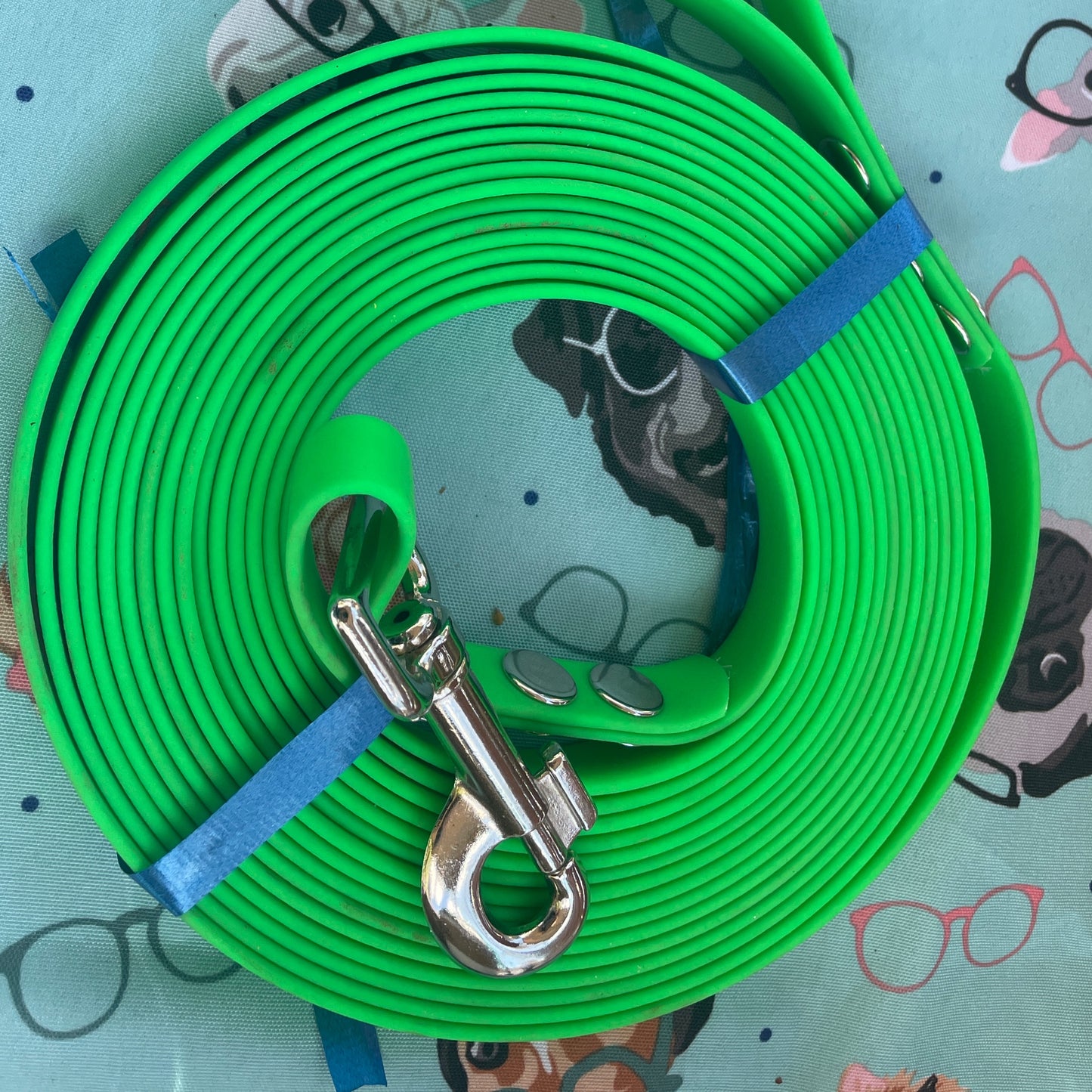 Neon green long line 20 ft