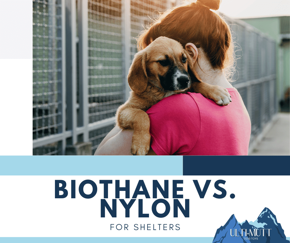 Biothane vs. Nylon for Shelters - Ulti-Mutt Toys