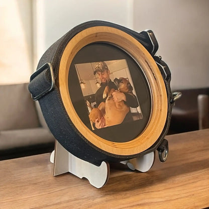 Medium Dog Collar Frame | "The Beagle"