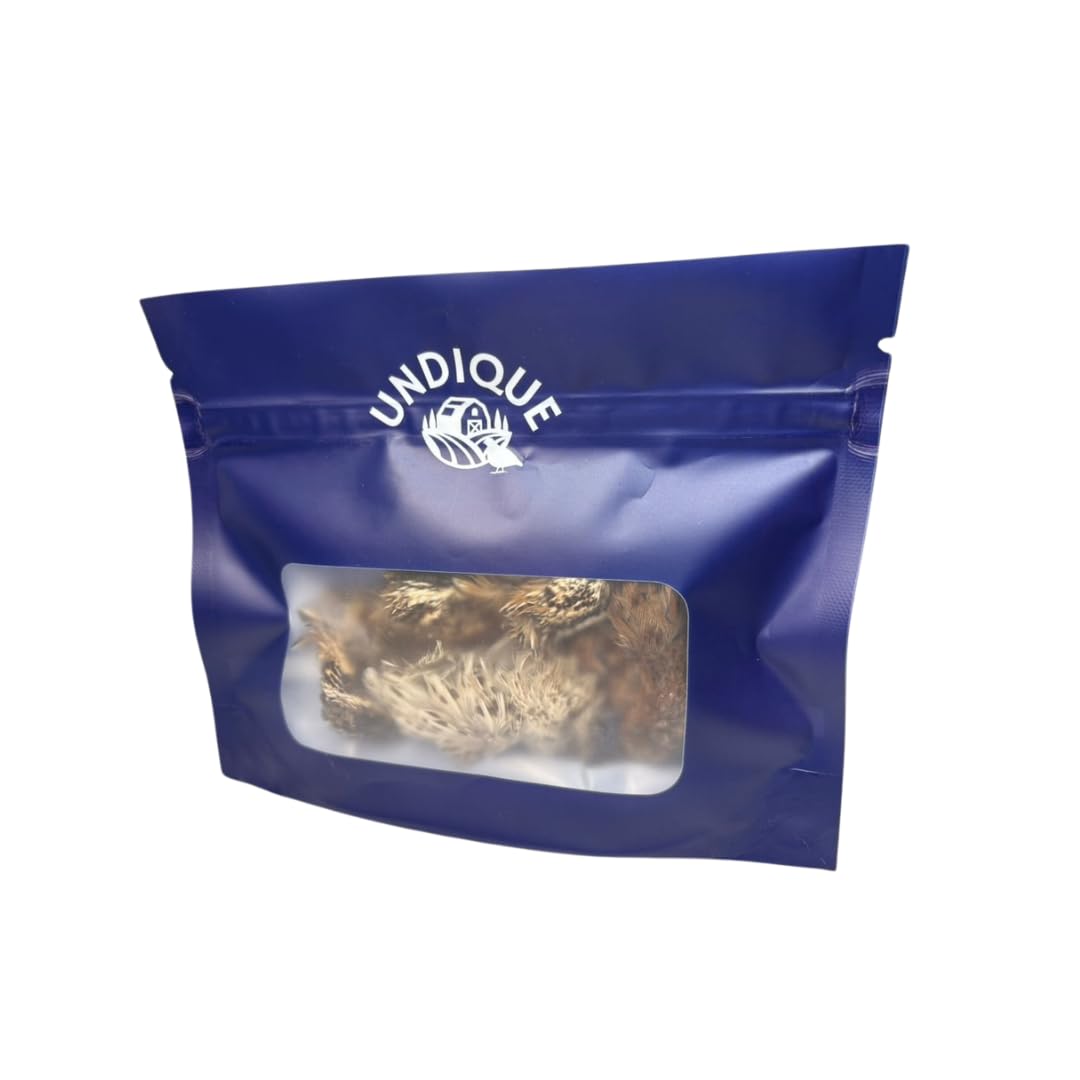 Fine Feline Feasts Quail Heads - Gourmet Cat Treats, High Protein, Nutrient-Dense, Promotes Natural Instincts, Healthy Skin & Coat, Minimal Ingredients Pack of 10