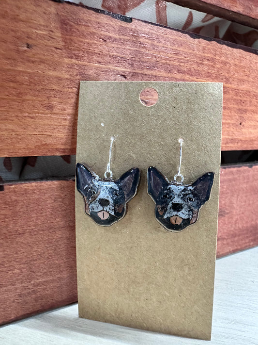 Cattle Dog Earrings