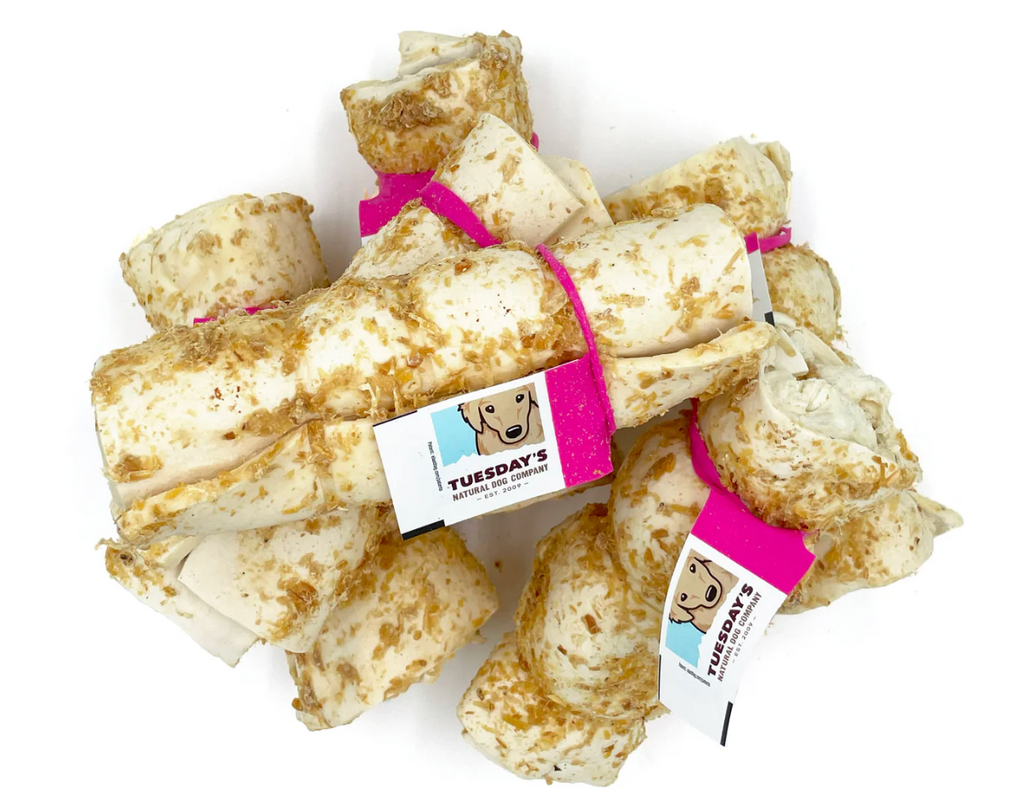 Tuesday's Natural Dog Co. 5-6" Beef Cheek Rolls | Ulti-Mutt Toys