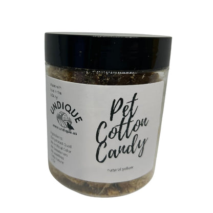 Pet Cotton Candy - Quail All Natural Protein-Rich Fluffy Treat for All Pets, one Ingredient only pet Treat and Food Topper for picky Eaters or gourmets. Made from Premium Quail Meat