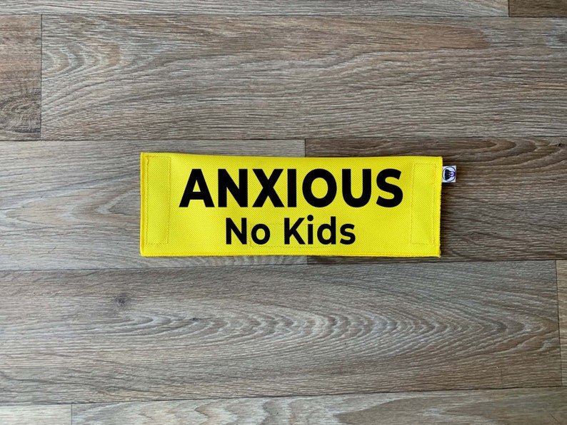 Anxious - No Kids Leash Sign - Ulti-Mutt Toys