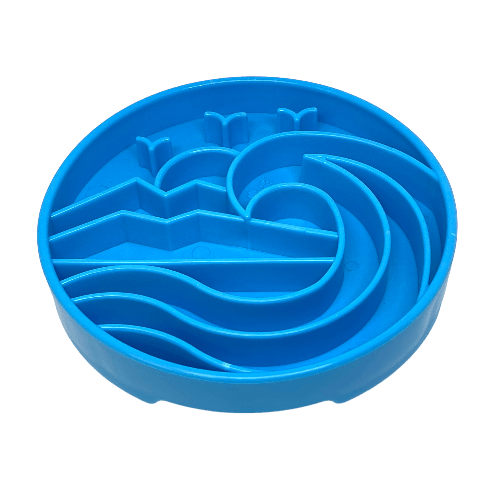 Baja Design eTray - Shallow Slow Feeder Dog Bowl for Enrichment | USA Made - Ulti-Mutt Toys