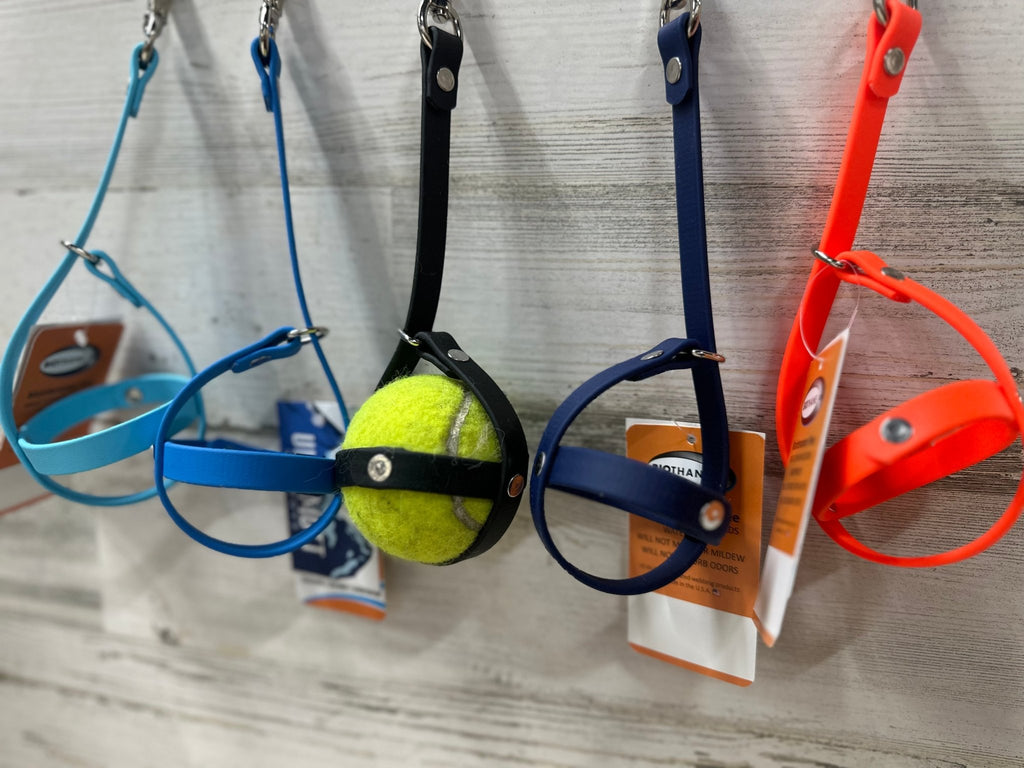 mulitple colors of tennis ball holders