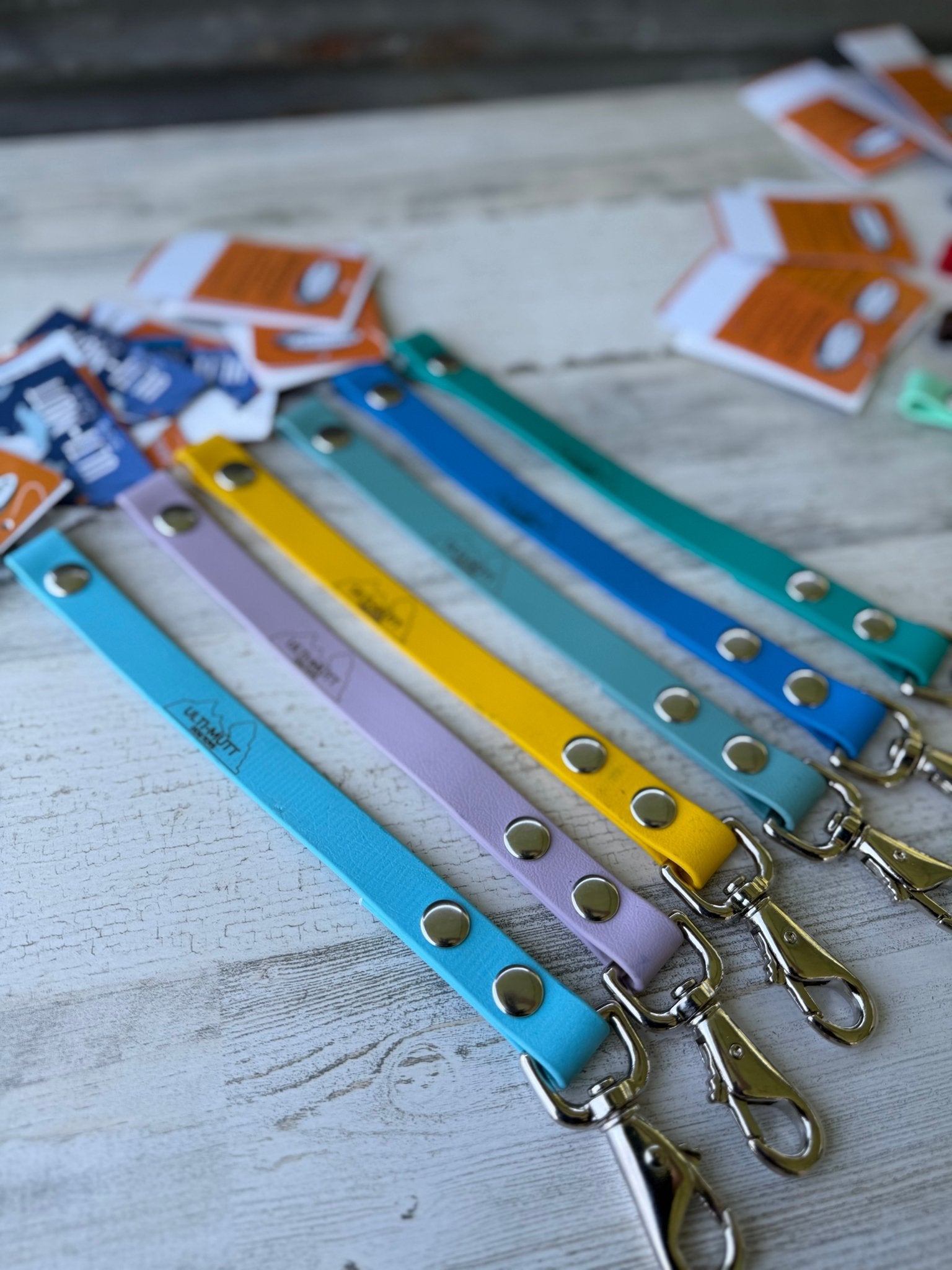BioThane® Training Tab | Short Traffic Lead & Off-Leash Safety Handle - Ulti-Mutt Toys
