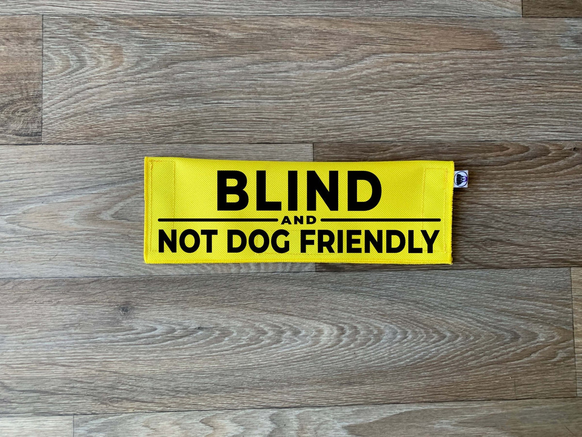 Blind and Not Dog Friendly Leash Flag - Ulti-Mutt Toys
