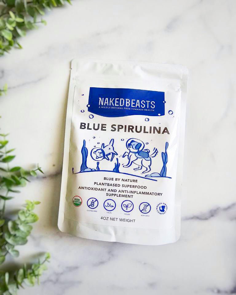 Blue Spirulina Powder (Organic) - Ulti - Mutt Toys
