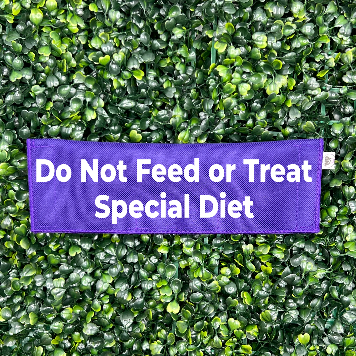 Do Not Feed or Treat - Special Diet Leash Sign - Ulti-Mutt Toys