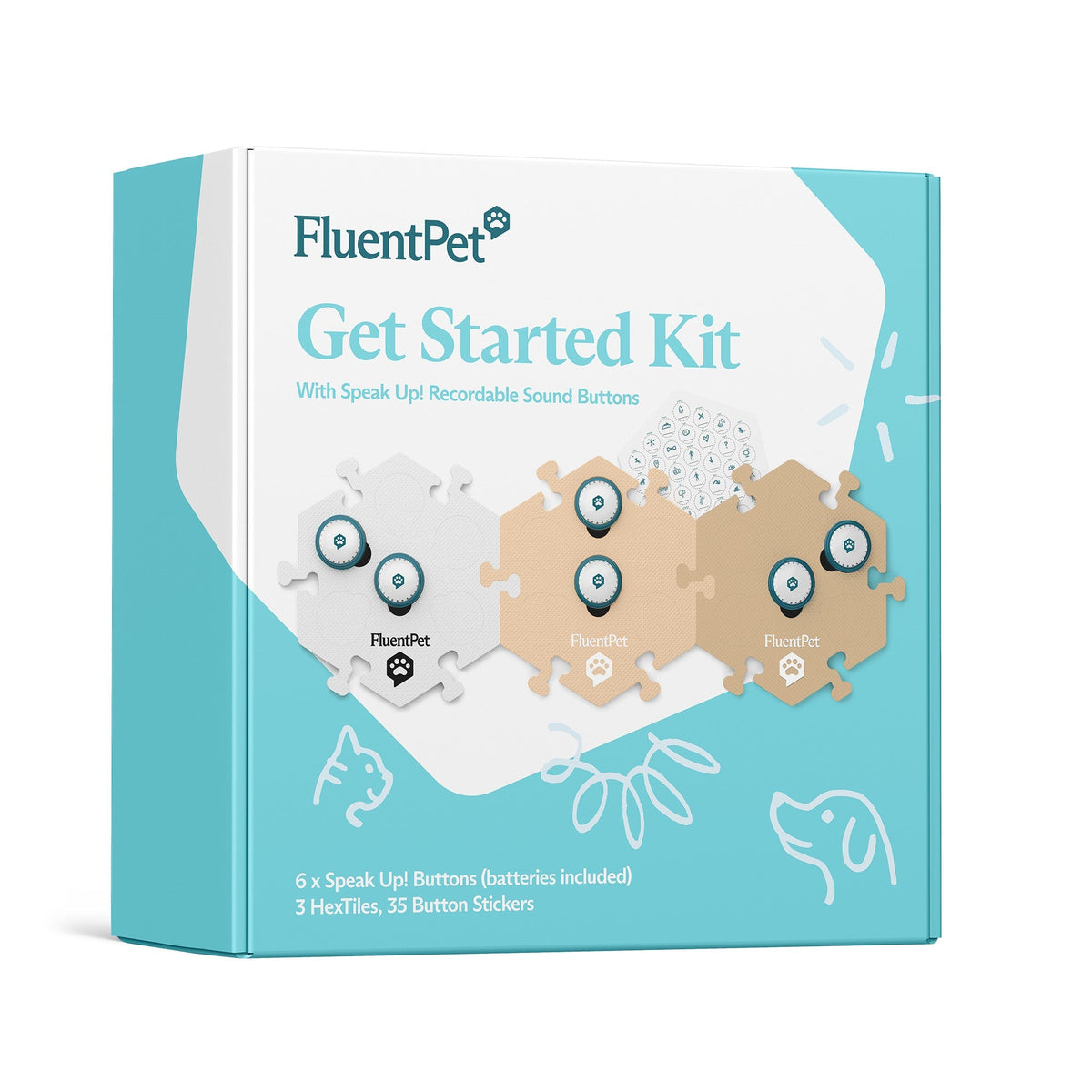 Fluent Pet Get Started Kit Beige - Ulti-Mutt Toys