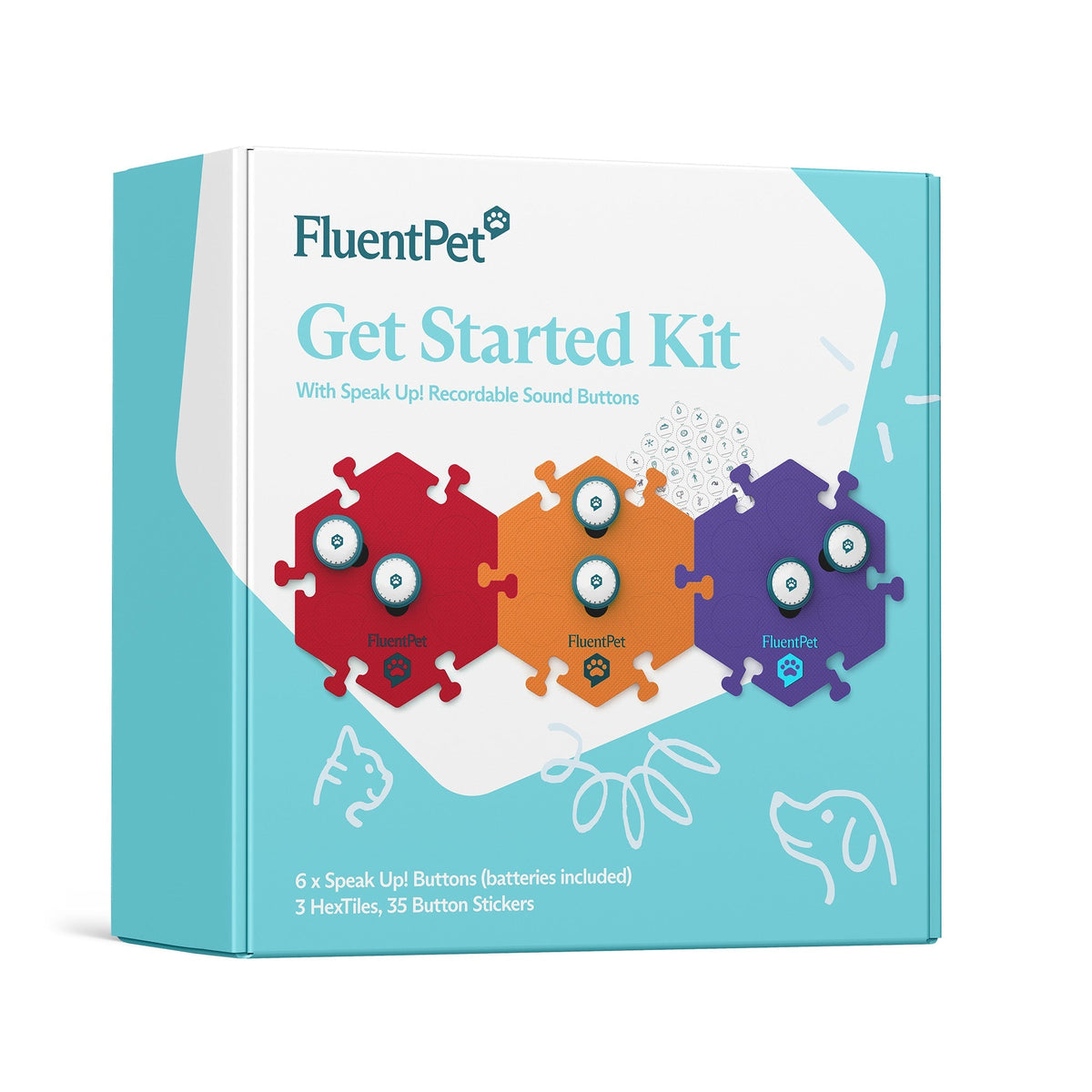 Fluent Pet Get Started Kit Fire - Ulti-Mutt Toys