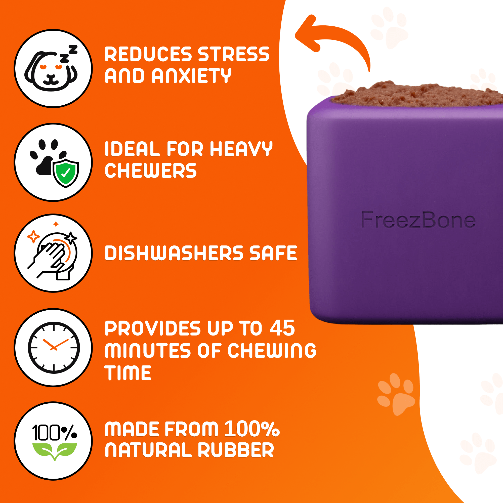 Freezbox - Super Tough Treat Toy - Ulti - Mutt Toys