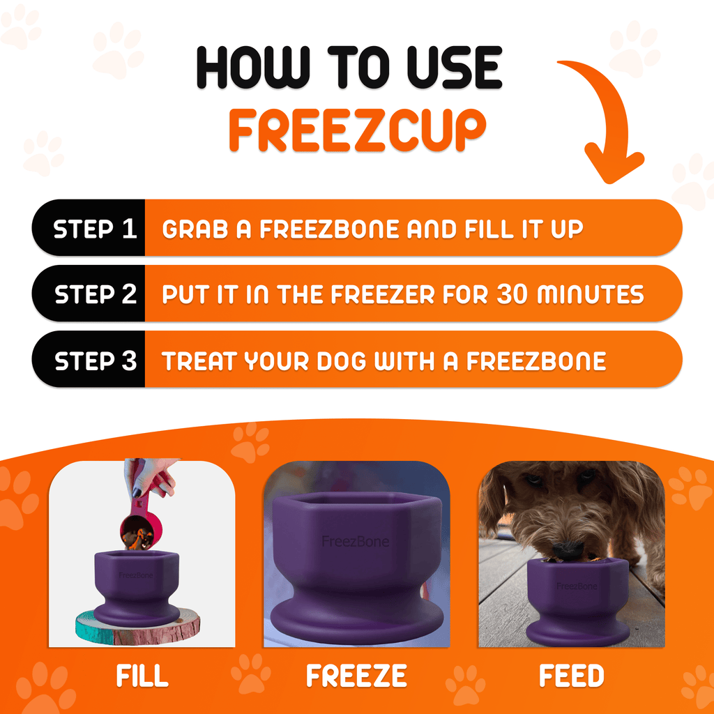 FreezCup - Long - Lasting Chew Fun - Ulti - Mutt Toys