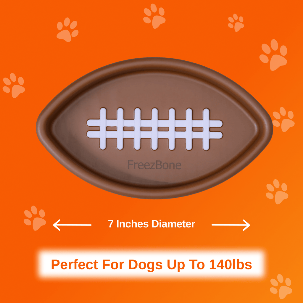 FreezFootball - Tough Enrichment Football Toy - Ulti - Mutt Toys