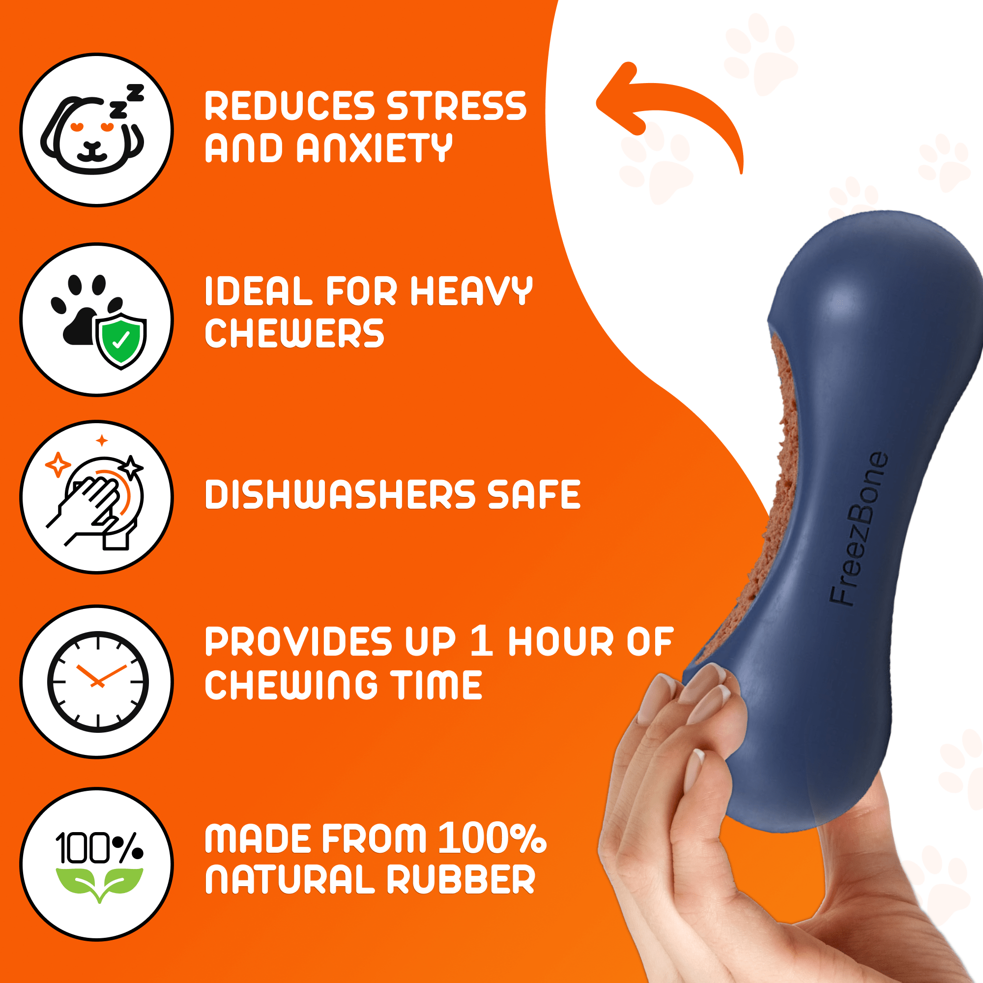 Freezstick - Indestructible Enrichment Chew - Ulti - Mutt Toys