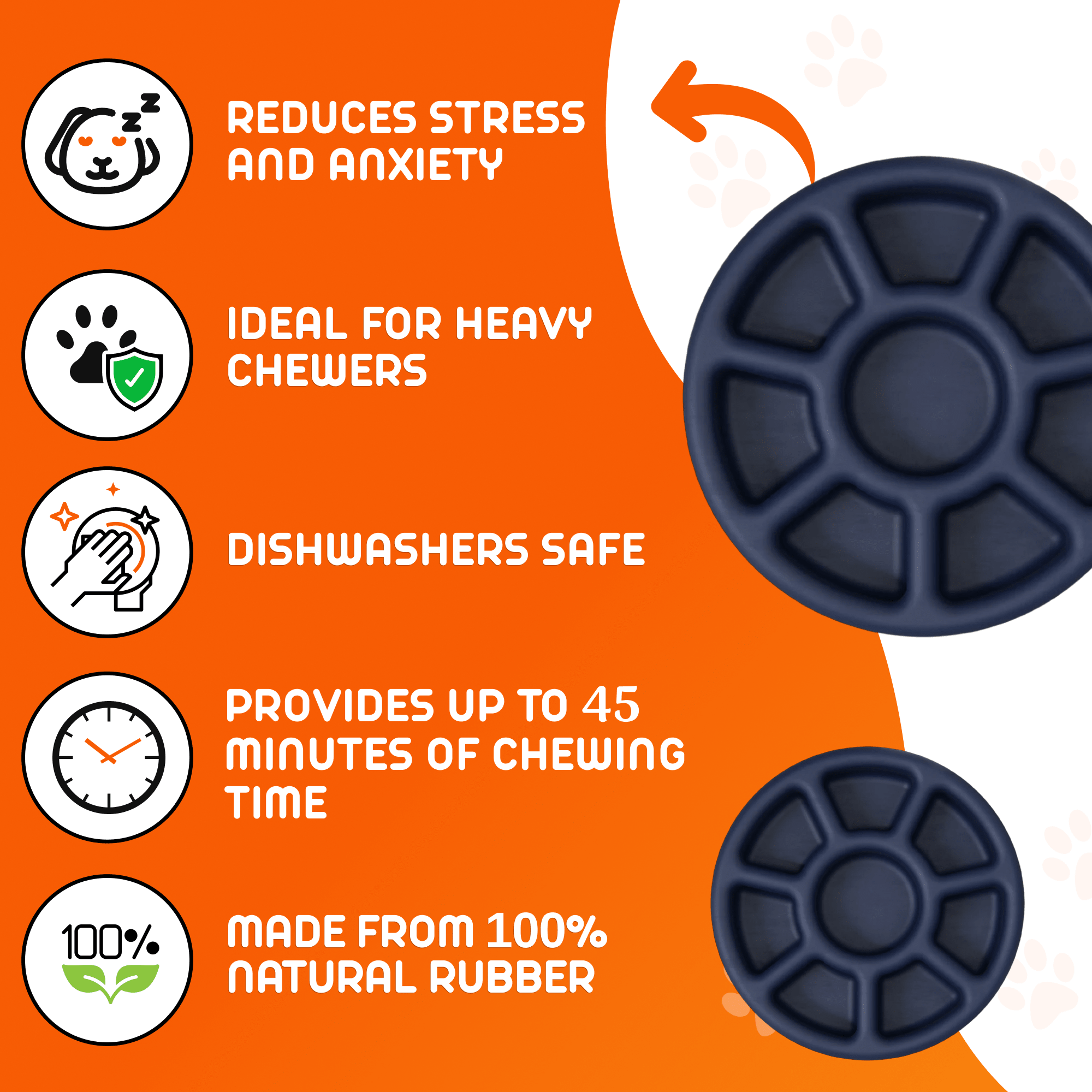 FreezWheel - Durable Interactive Chew - Ulti - Mutt Toys