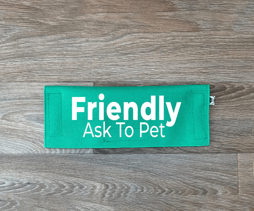 Friendly - Ask To Pet Leash Sign - Ulti - Mutt Toys