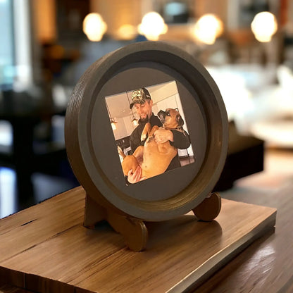 Medium Dog Collar Frame | "The Beagle"