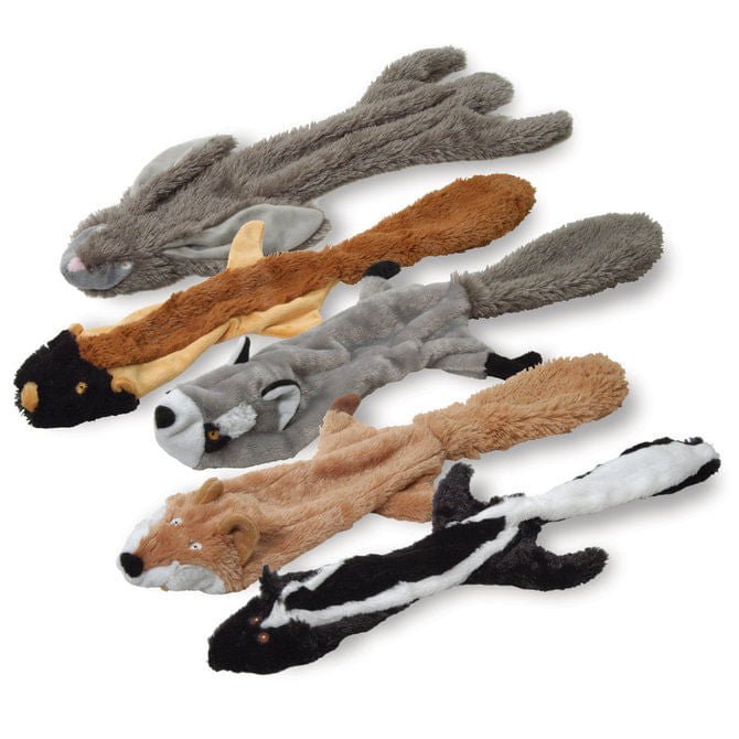 Jeffers Thinnies Unstuffed Plush Dog Toys, 21"L - Ulti-Mutt Toys