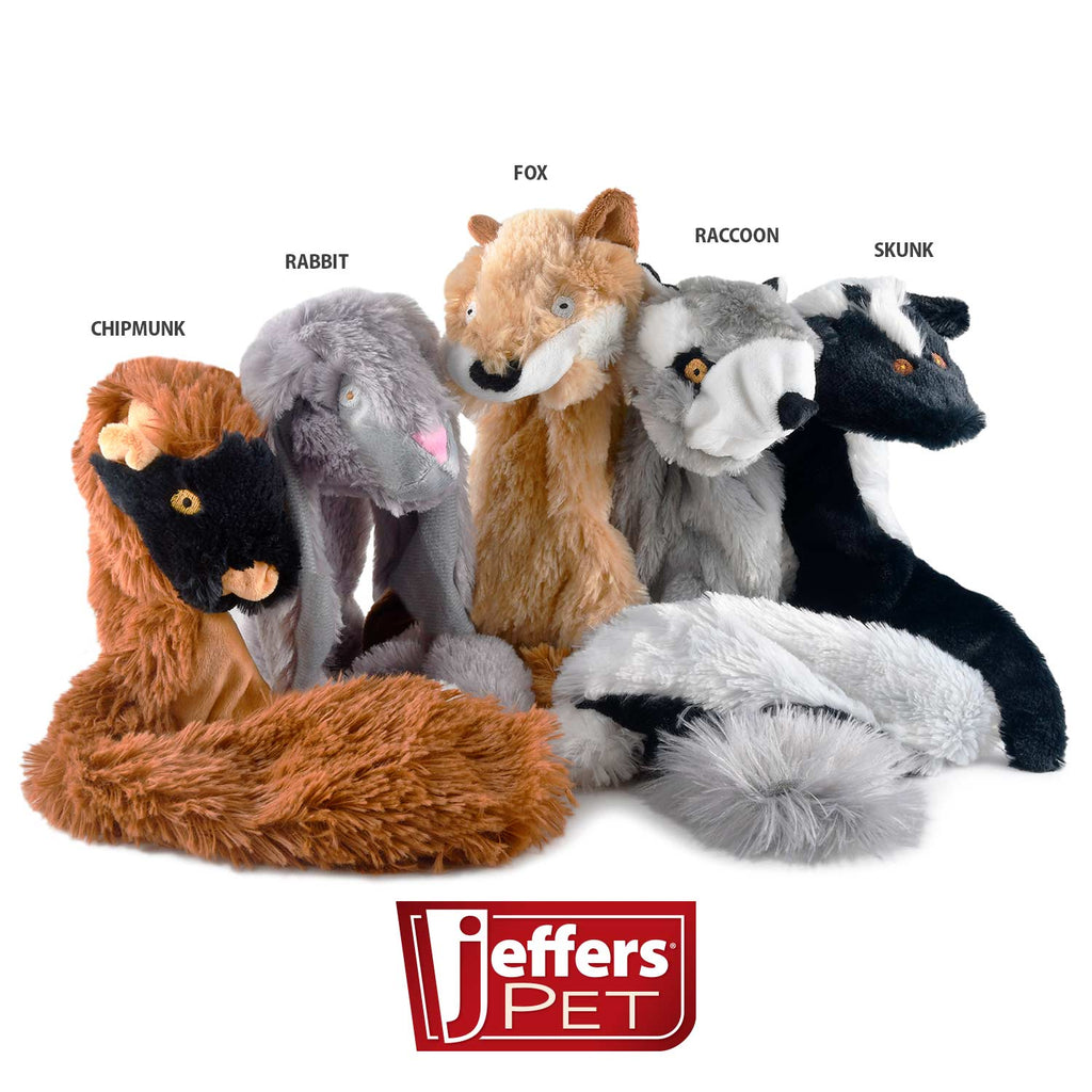 Jeffers Thinnies Unstuffed Plush Dog Toys, 21"L - Ulti-Mutt Toys
