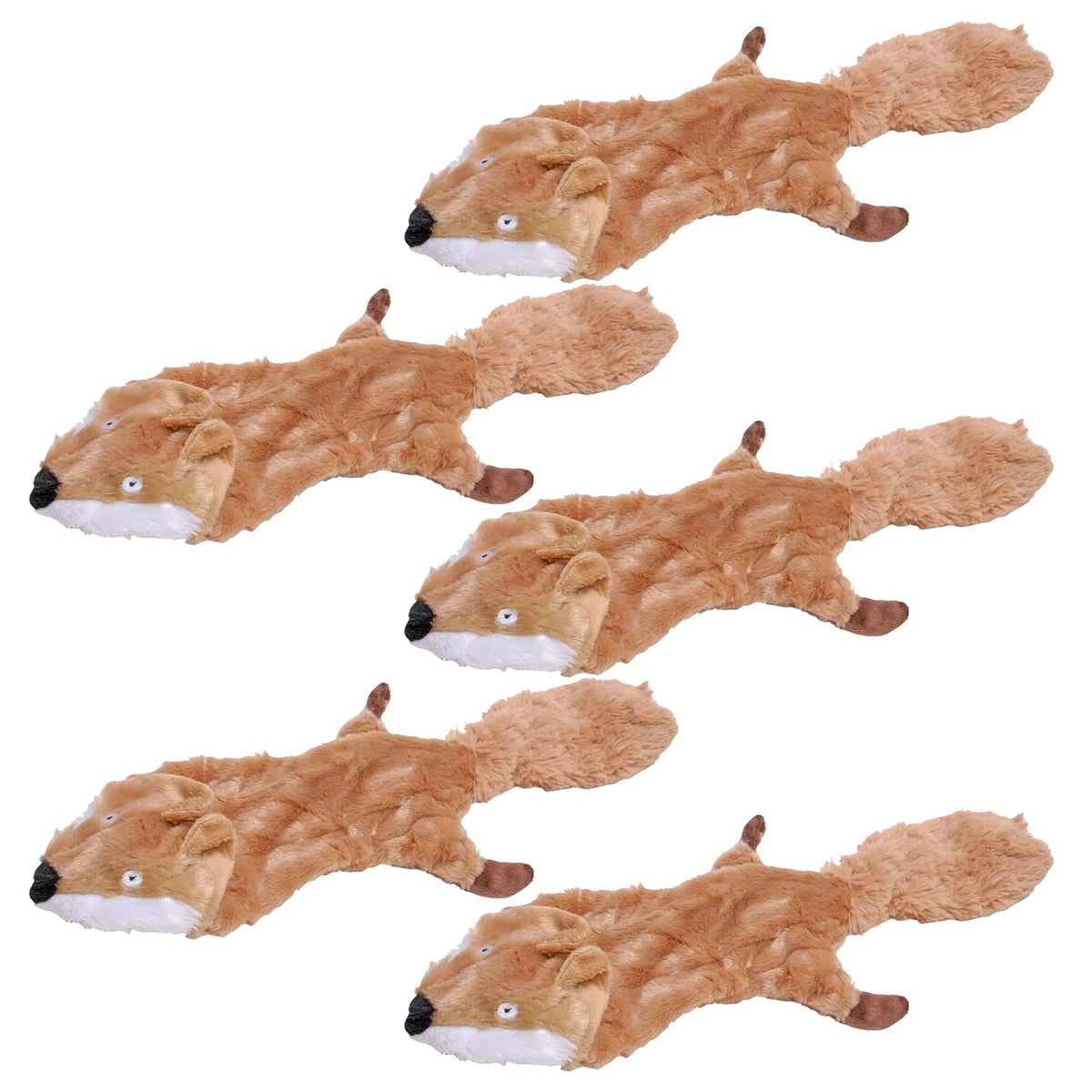 Jeffers Thinnies Unstuffed Plush Dog Toys, 21"L - Ulti-Mutt Toys