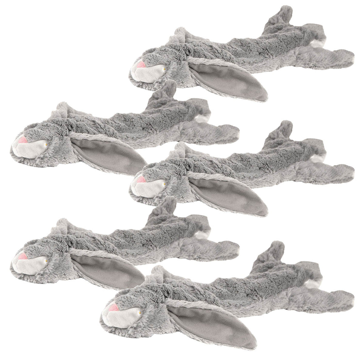 Jeffers Thinnies Unstuffed Plush Dog Toys, 21"L - Ulti-Mutt Toys