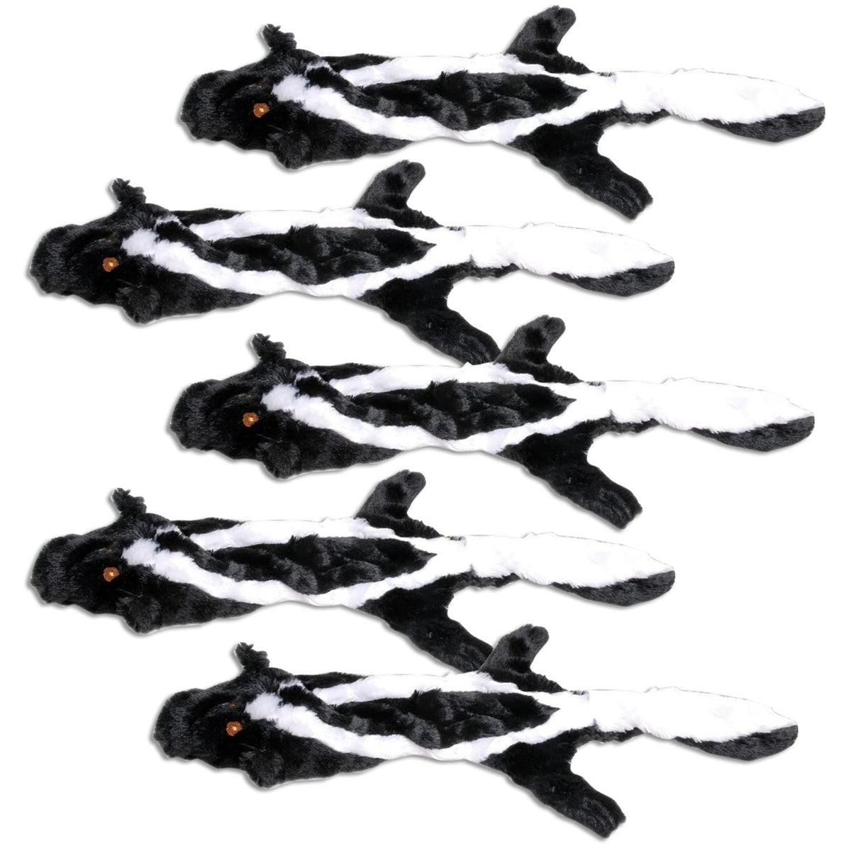 Jeffers Thinnies Unstuffed Plush Dog Toys, 21"L - Ulti-Mutt Toys