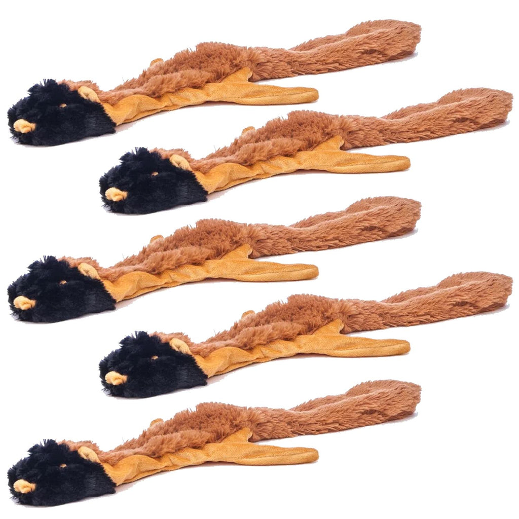 Jeffers Thinnies Unstuffed Plush Dog Toys, 21"L - Ulti-Mutt Toys