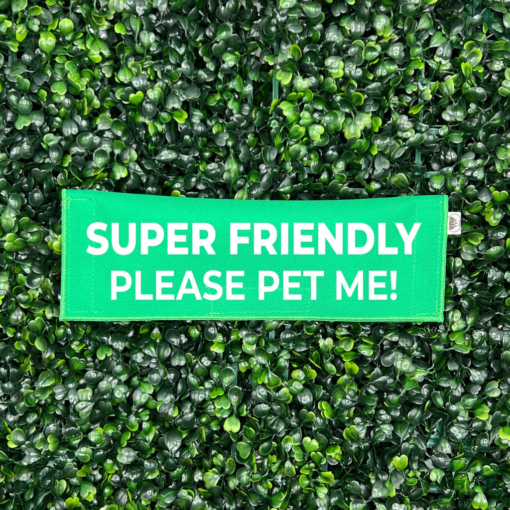 Leash Sleeve Super Friendly - Please Pet Me! - Ulti-Mutt Toys