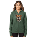 Organic Women's Heathered Zip Hoodie | Econscious EC4580 - Ulti-Mutt Toys