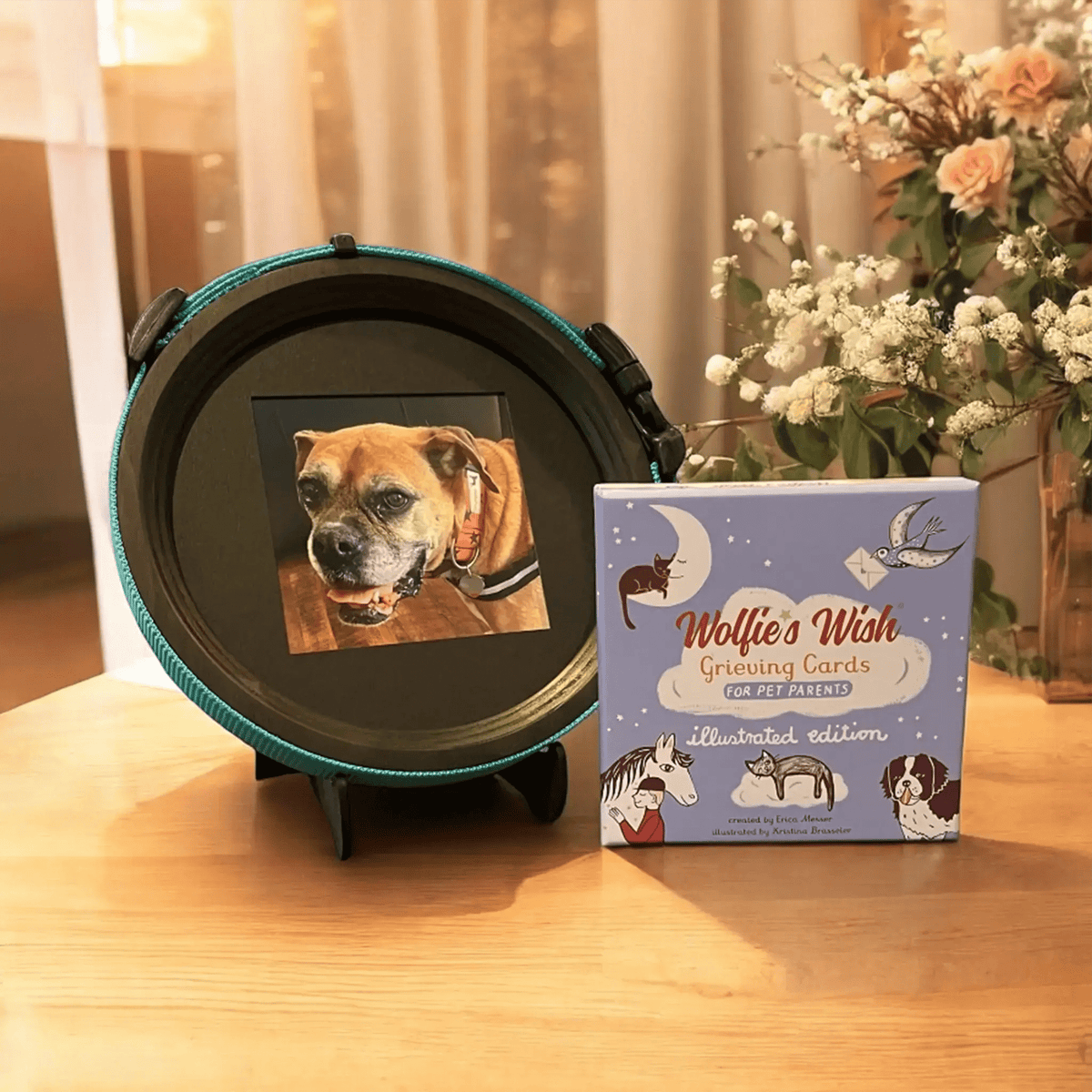 Pet Collar Display Frame & Pet Loss Cards | Memorial Gift Set - Ulti-Mutt Toys