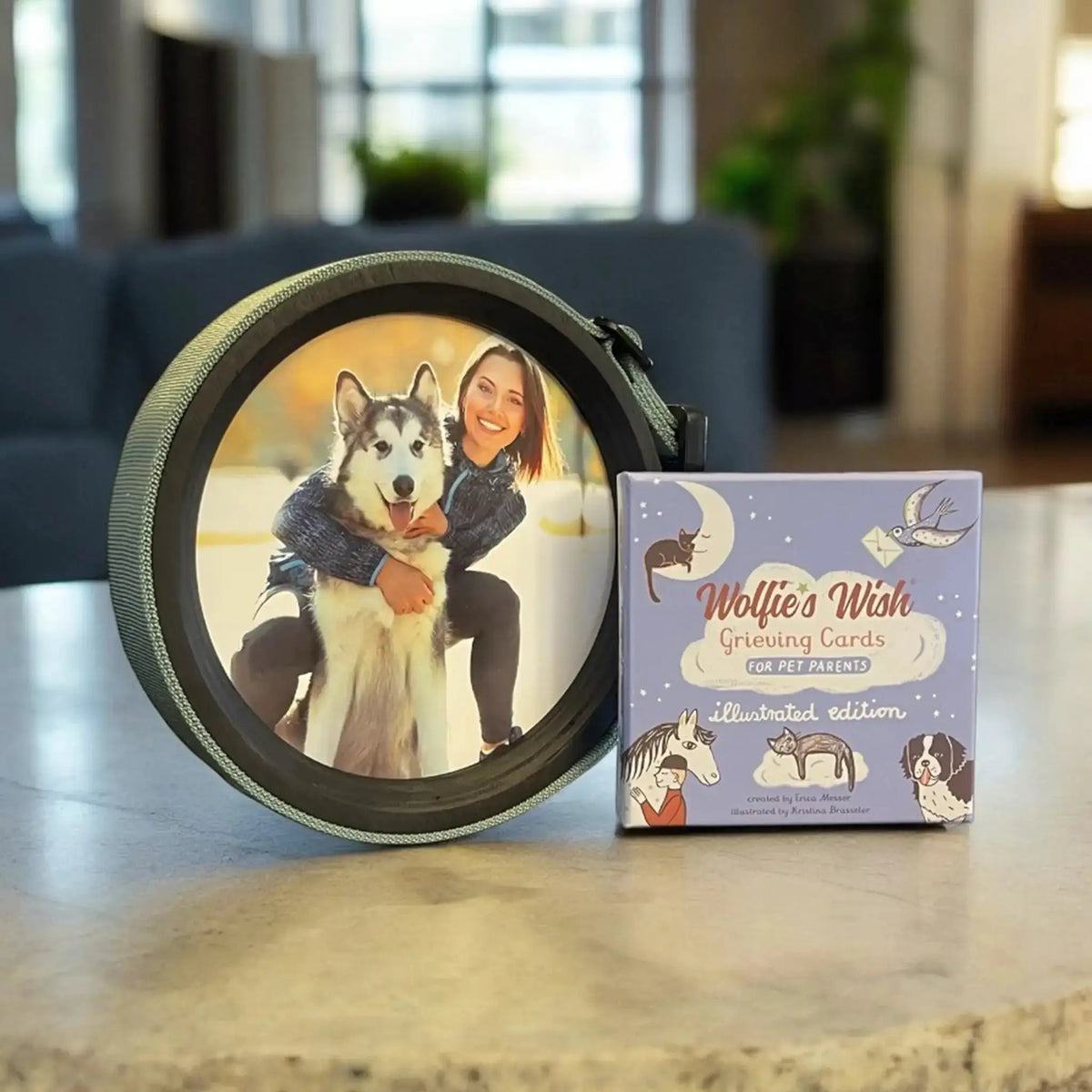 Pet Collar Display Frame & Pet Loss Cards | Memorial Gift Set - Ulti-Mutt Toys