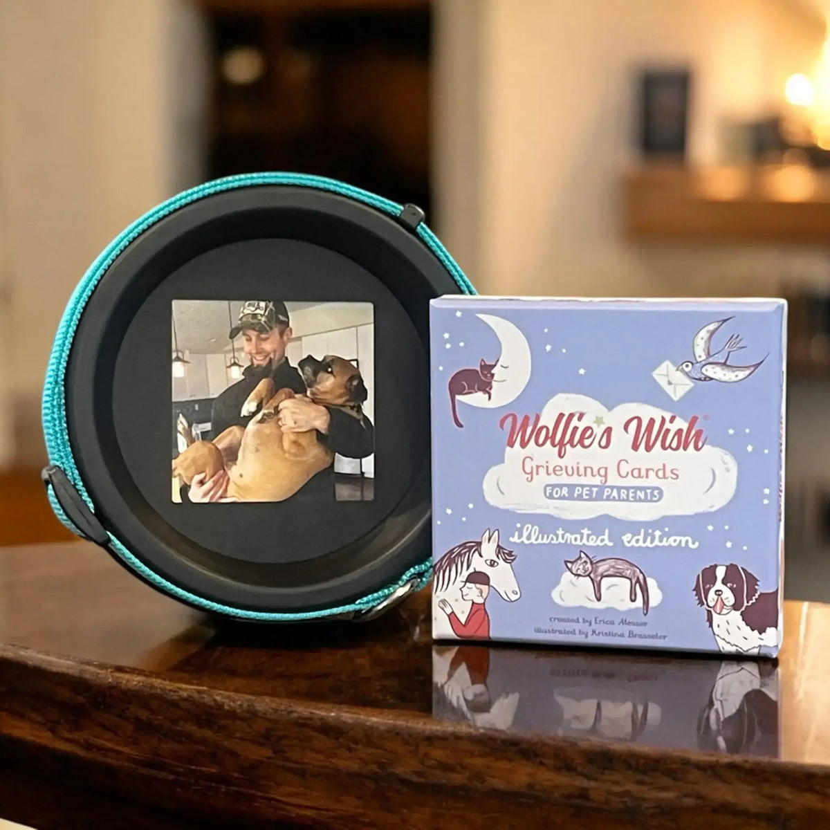 Pet Collar Display Frame & Pet Loss Cards | Memorial Gift Set - Ulti-Mutt Toys