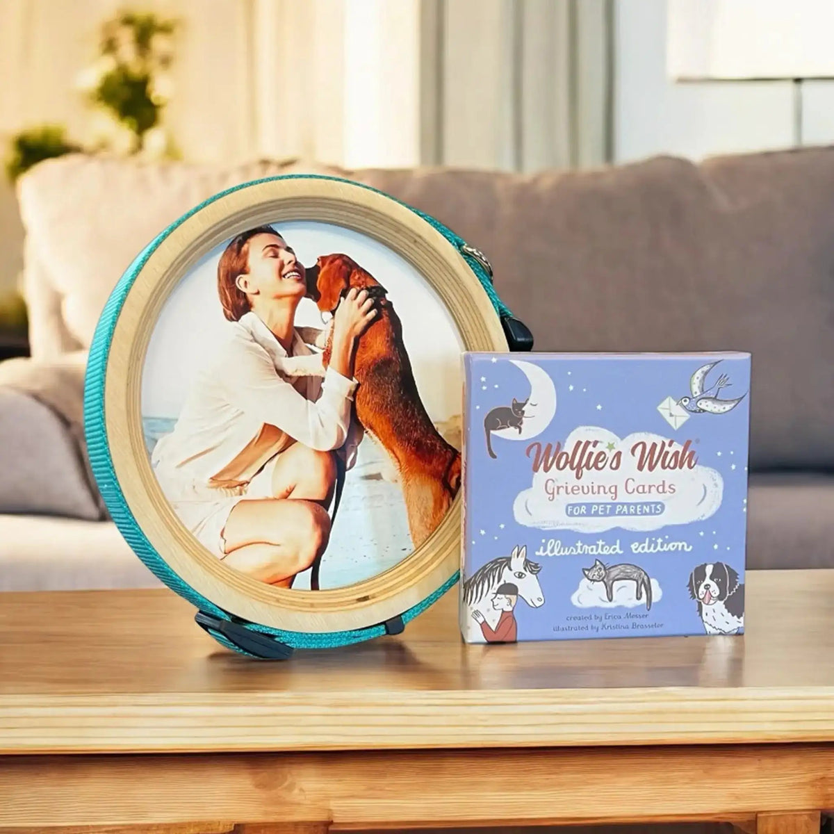 Pet Collar Display Frame & Pet Loss Cards | Memorial Gift Set - Ulti-Mutt Toys