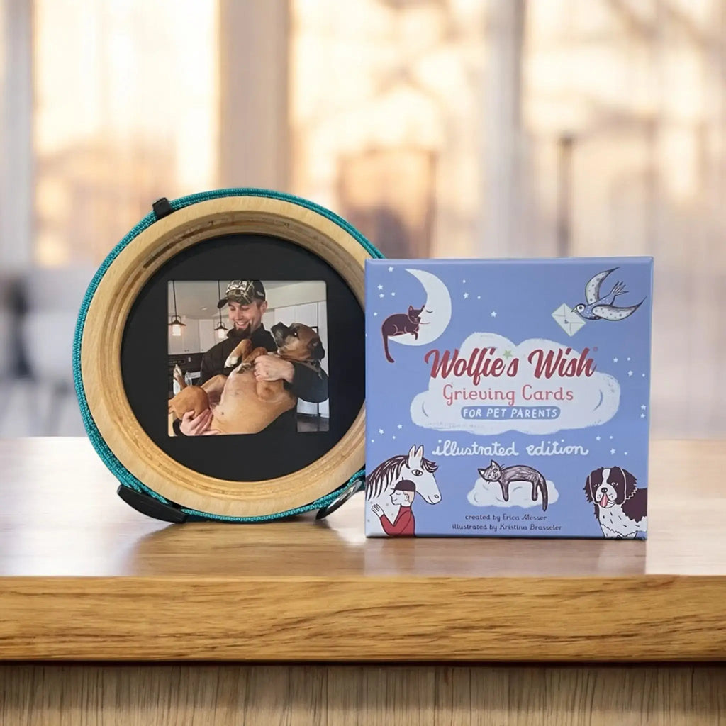 Pet Collar Display Frame & Pet Loss Cards | Memorial Gift Set - Ulti-Mutt Toys
