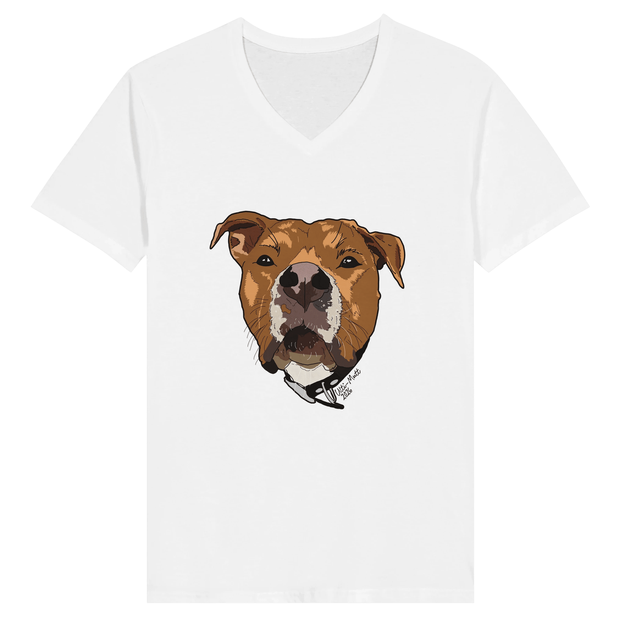 Premium Unisex V-Neck T-shirt - Ulti-Mutt Toys