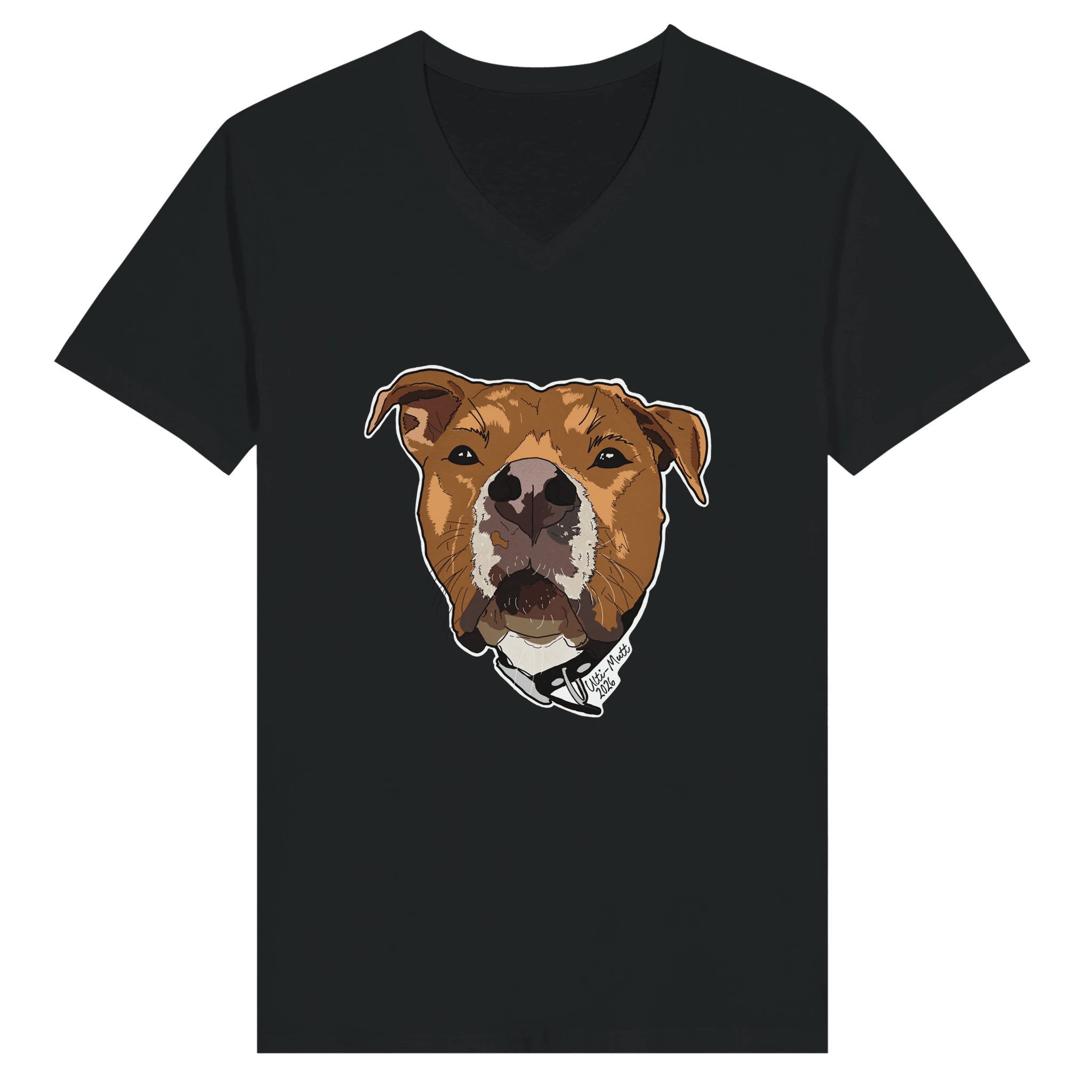 Premium Unisex V-Neck T-shirt - Ulti-Mutt Toys