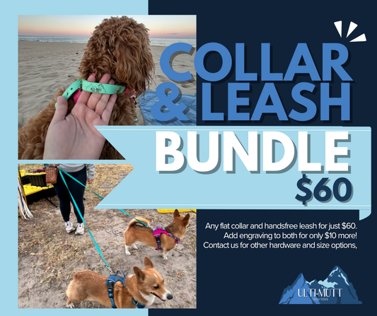 1 inch Collar and Hands Free Combo