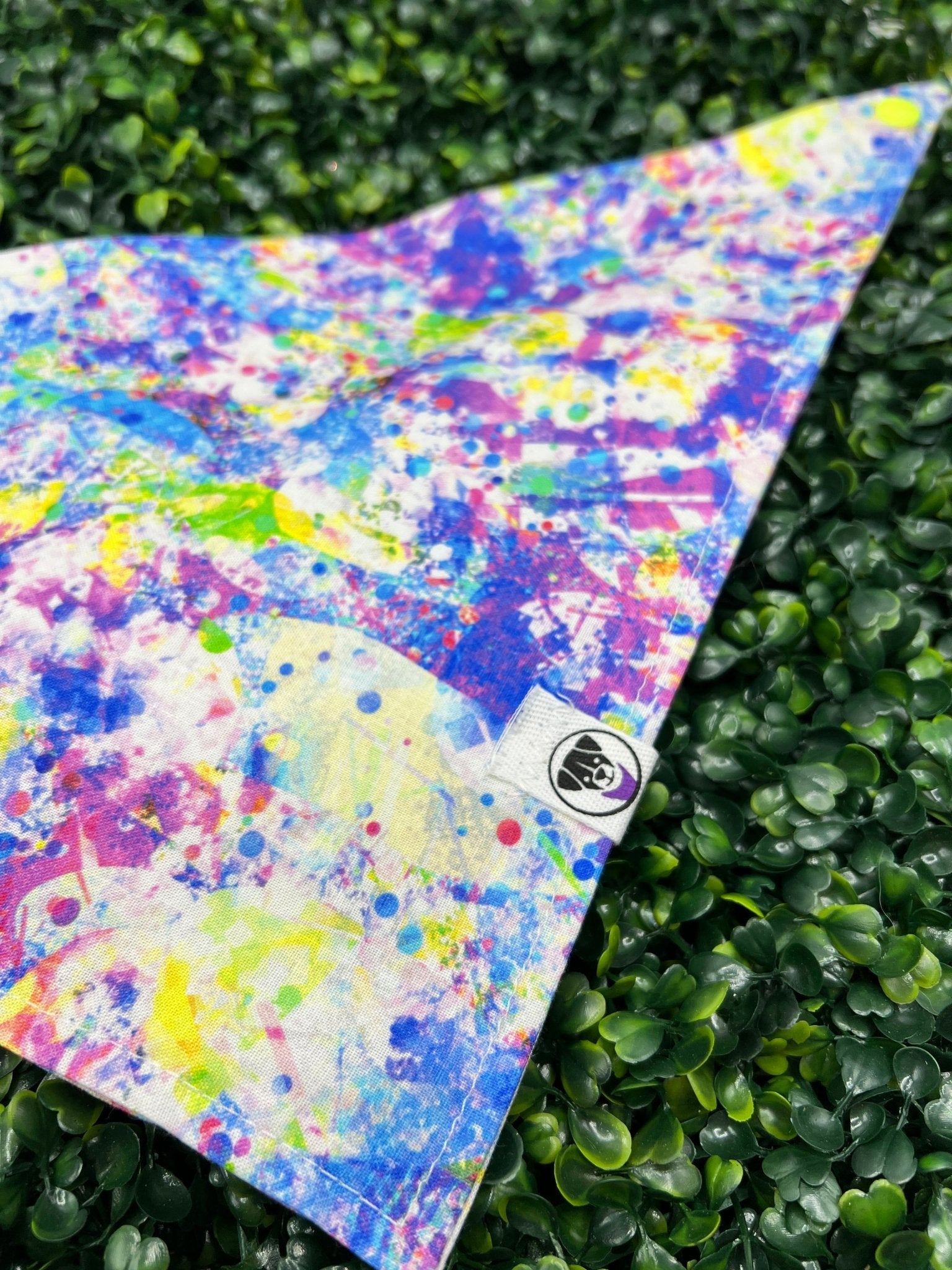 Purple Splatter Bandana - Ulti-Mutt Toys
