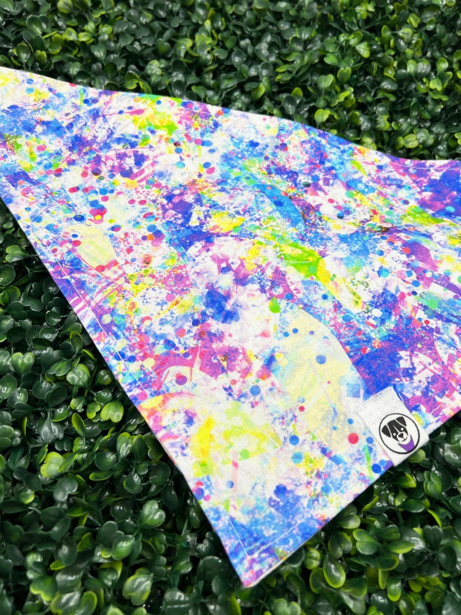 Purple Splatter Bandana - Ulti-Mutt Toys