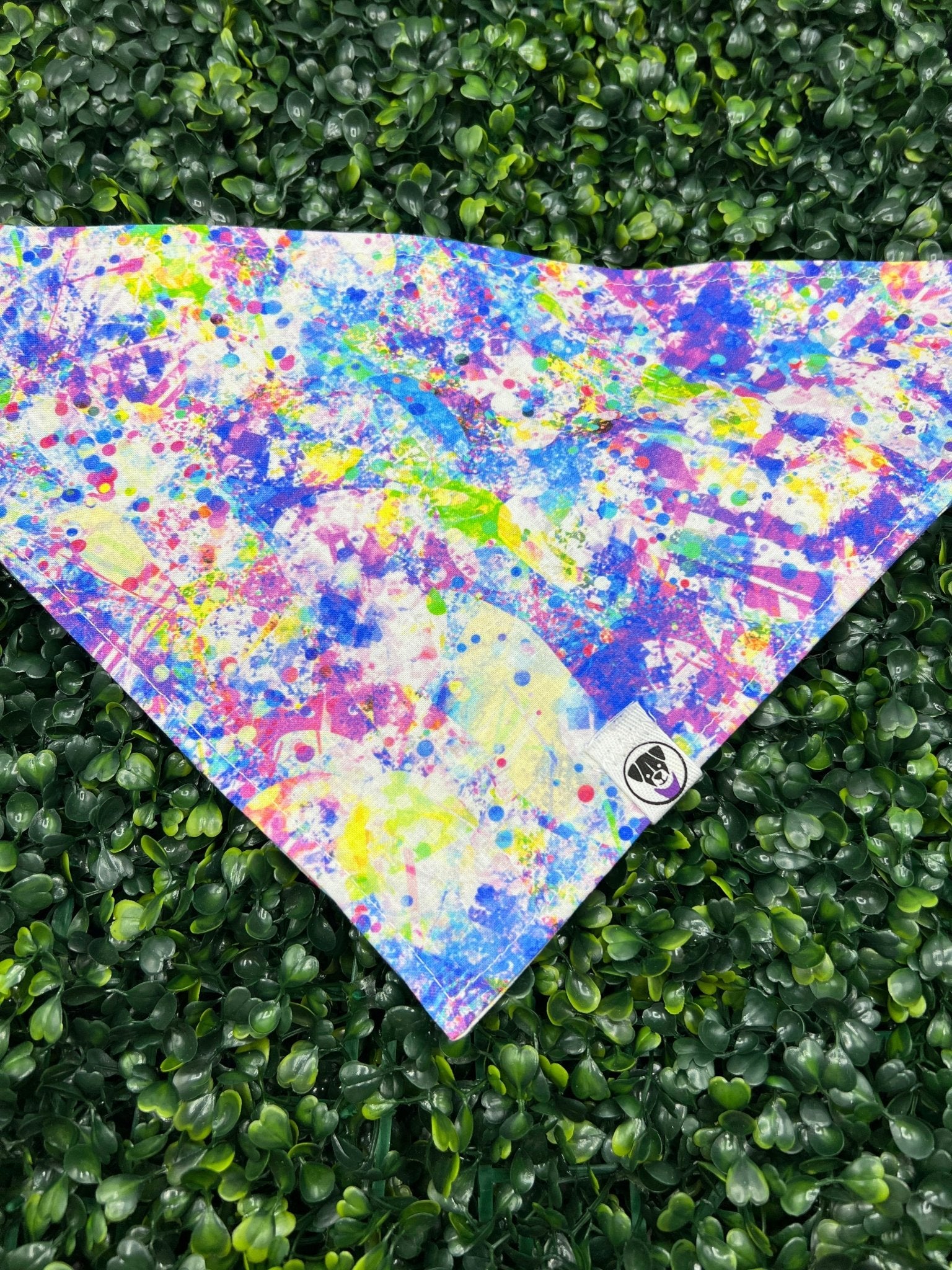Purple Splatter Bandana - Ulti-Mutt Toys