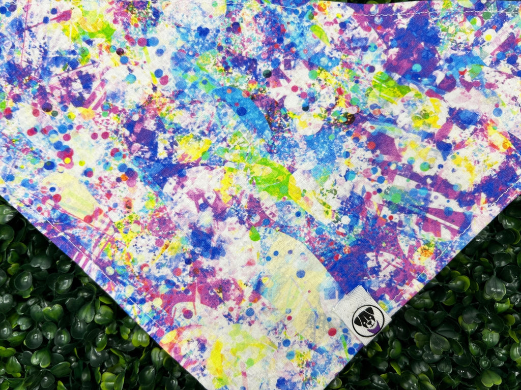 Purple Splatter Bandana - Ulti-Mutt Toys