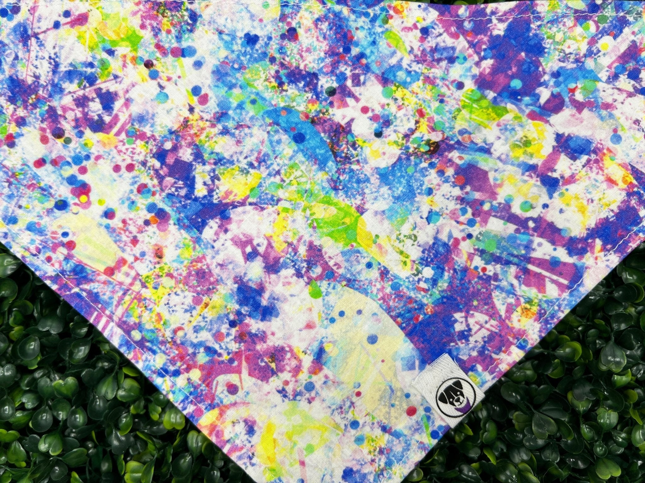 Purple Splatter Bandana - Ulti-Mutt Toys